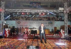 افتتاح مهرجان الاطفال الغنائي (فرقة طيور الجنة)