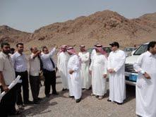 المهندس بقشان يزور موقع ميناء بروم المستقبلي ويستمع لشرح مفصل من الرئيس التنفيذي