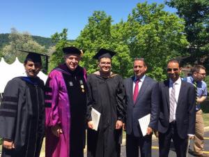  College of Mount Saint Vincent graduation ceremony for the class of 2015  